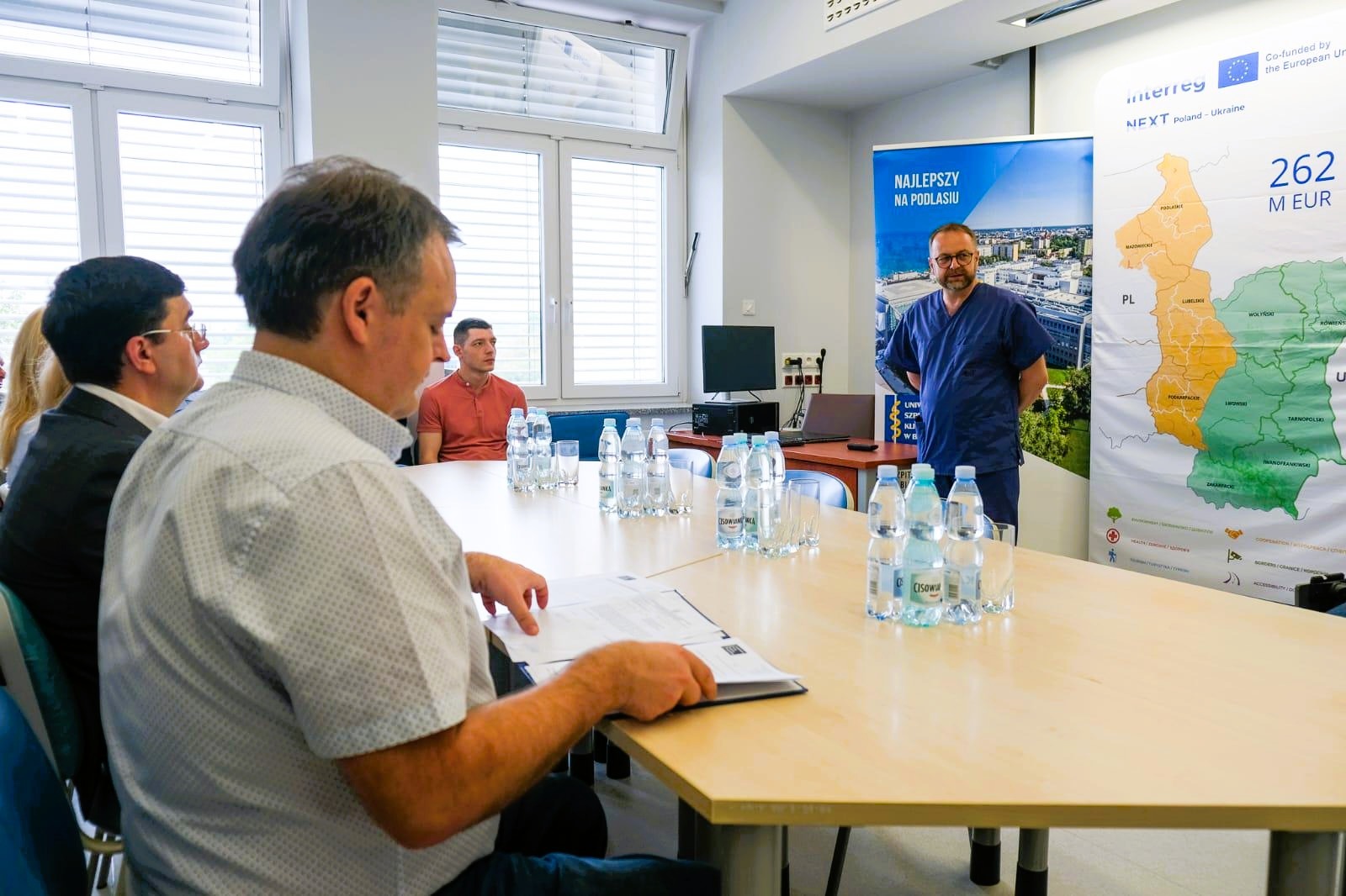 Без кордонів у знаннях: Волинські нейрохірурги у Білостоці в межах проєкту 2 ne 1